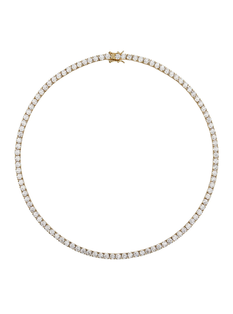 Tennis Necklace - Lab Grown Moissanite