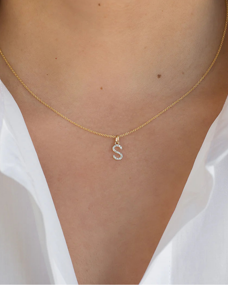 Initial Letter Necklace