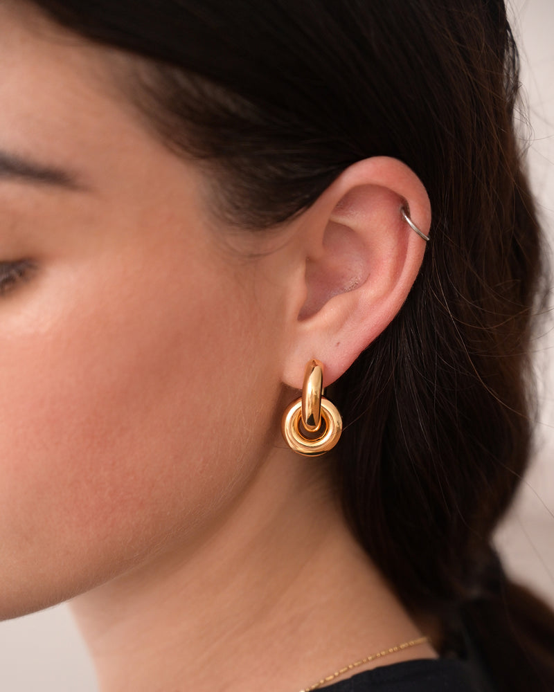Double Hoop Earring