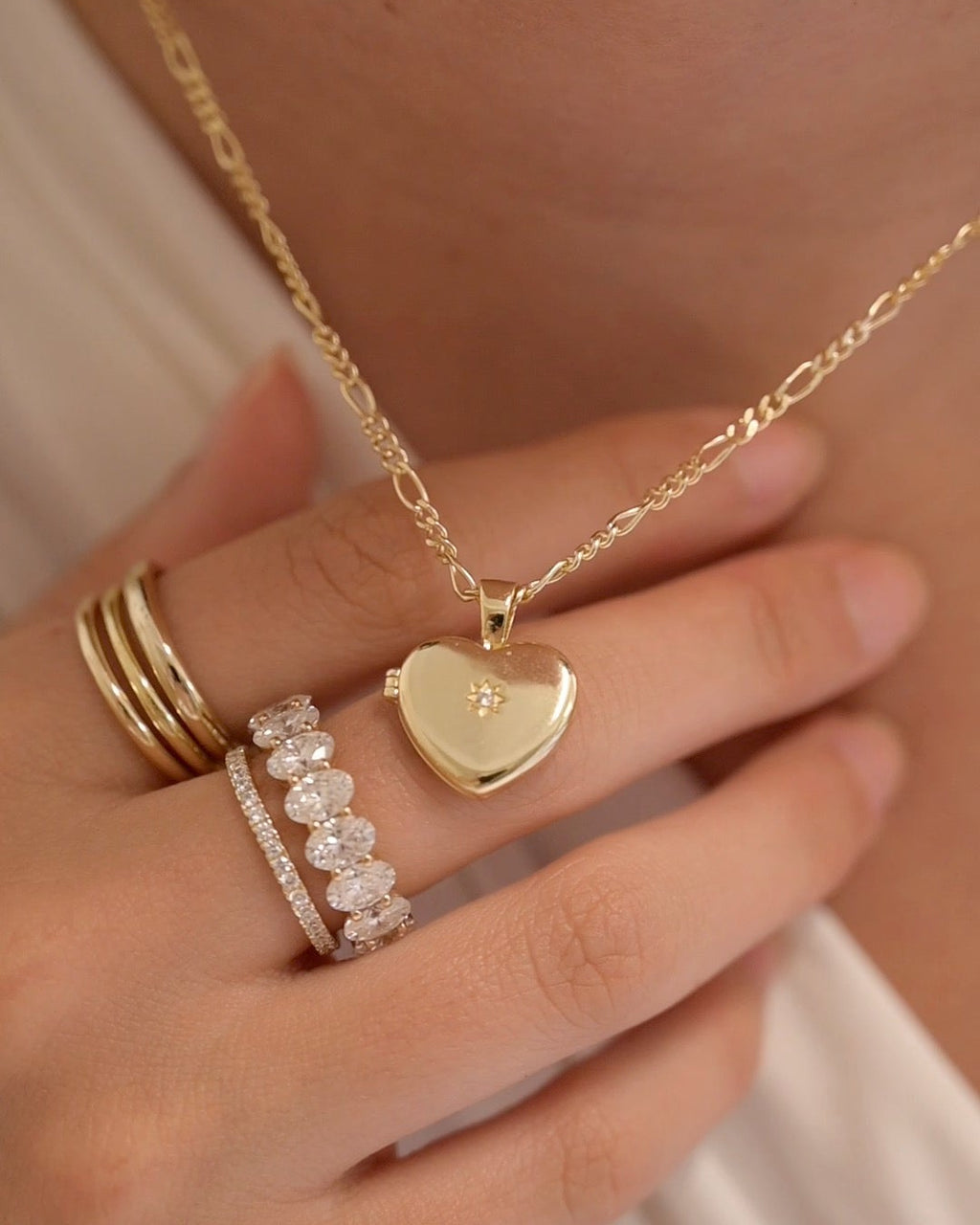 Heart Locket Necklace – V THE LABEL