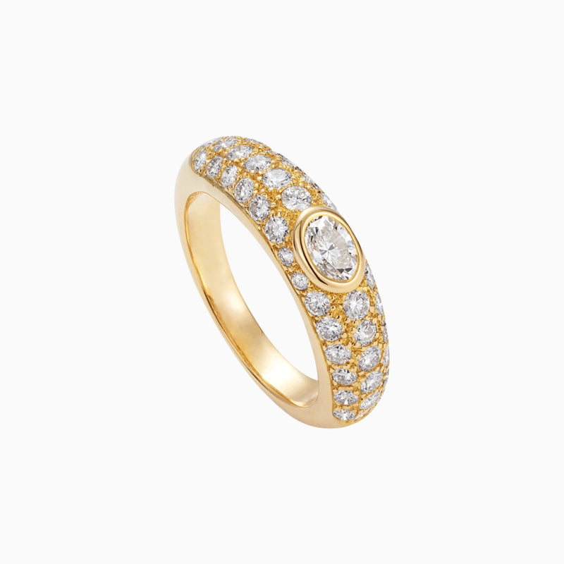 Crystal Dome Ring
