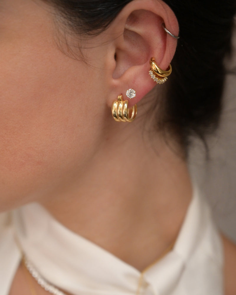 Crystal Stud Earrings