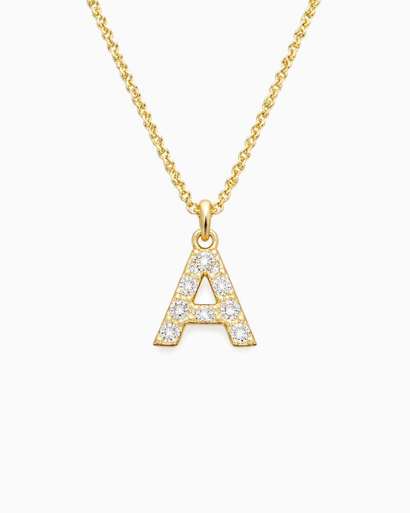Initial Letter Necklace
