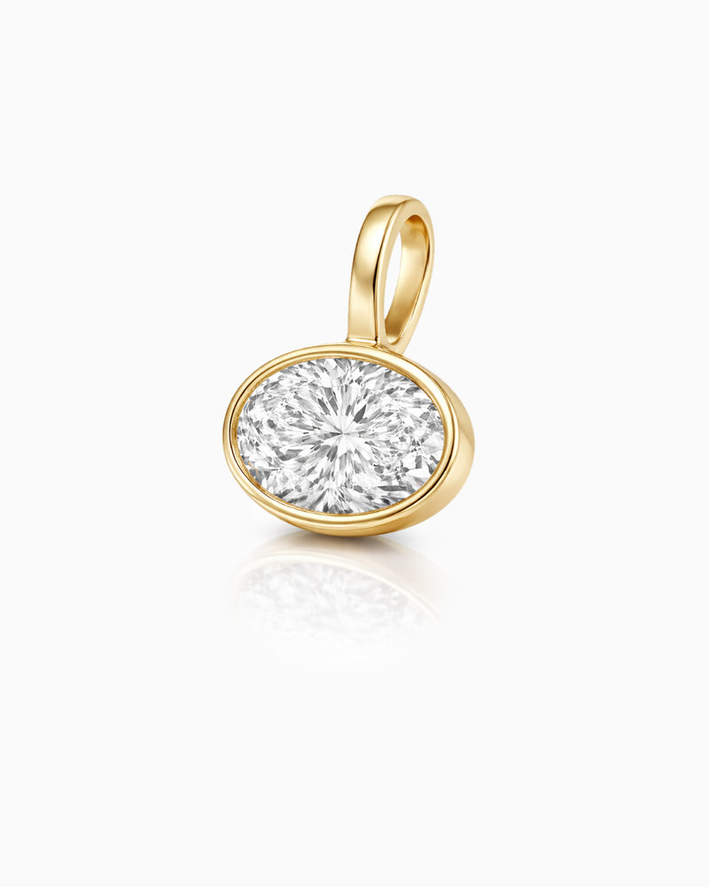 Oval Bezel Pendant