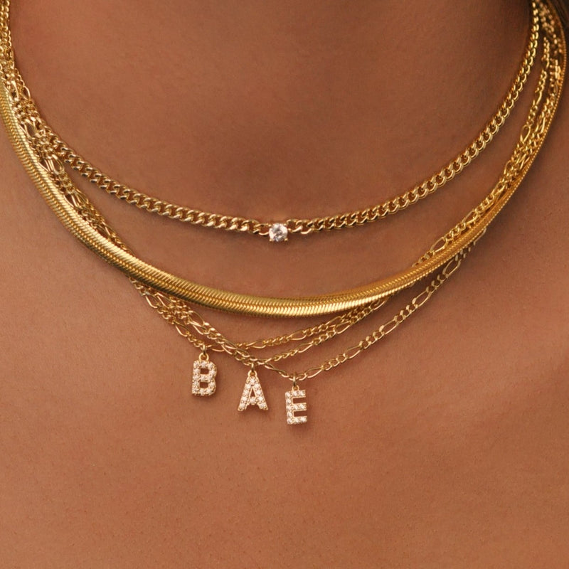 Tiny Letter Choker