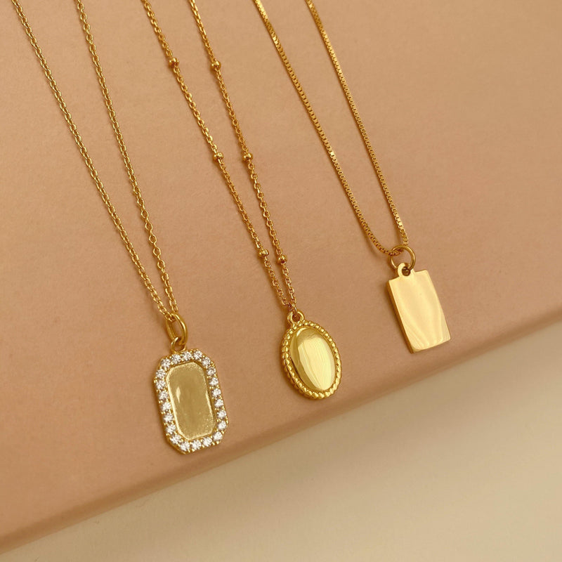 Kitty Tag Necklace - V THE LABEL Jewellery AU