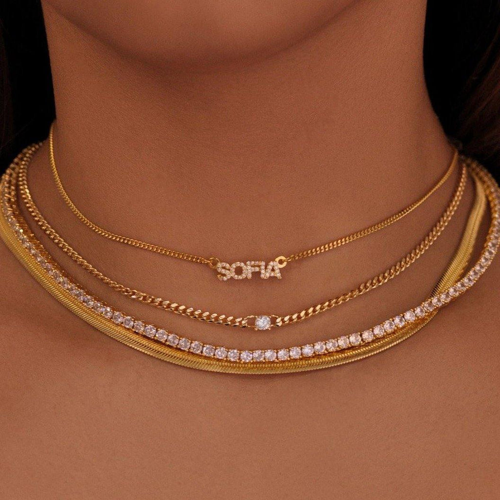 Shop Diamond Bar Necklace Online Australia - Jacque Fine Jewellery