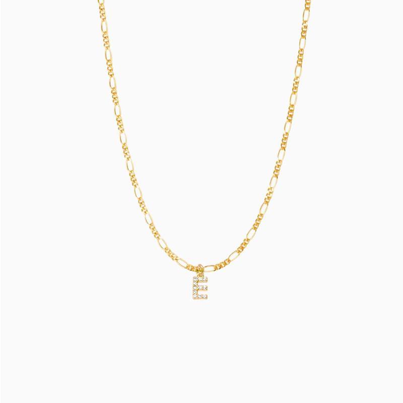 Tiny Letter Necklace - V THE LABEL Jewellery AU