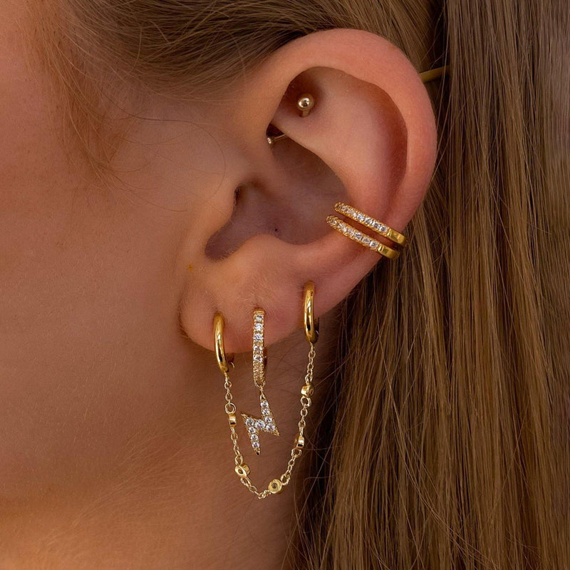 Mia Chain Earring - V THE LABEL Jewellery AU